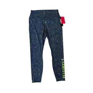 FOCO NFL‎ Womens Sz XL NFL Ladies Team Color Cloud Leggings Seattle Seahawks
